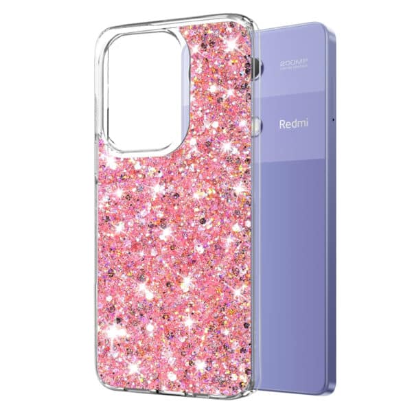 Techsuit Sparkly Glitter Pink (Xiaomi Redmi Note 13 Pro 4G / Poco M6 Pro 4G)