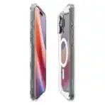 Spigen Ultra Hybrid MagFit Ανθεκτικό Πλαστικό Διάφανη/Λευκή (iPhone 16 Pro) ACS08129 - Image 7