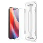 Spigen GLAS.tR EZ Fit Sensor Protected Tempered Glass 2-Pack (iPhone 16 Pro) AGL07928 - Image 4