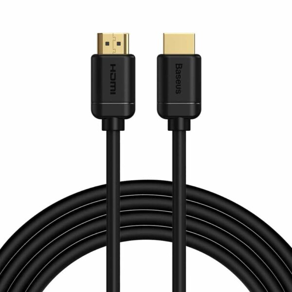 Baseus - Video Cable (CAKGQ-C01) - HDMI to HDMI, High Definition, 3m - Μαύρο