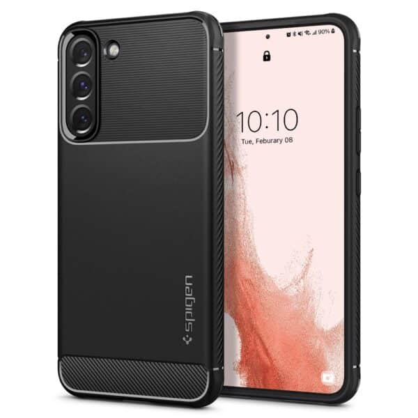 Spigen - Rugged Armor - Samsung Galaxy S22 - Μαύρο
