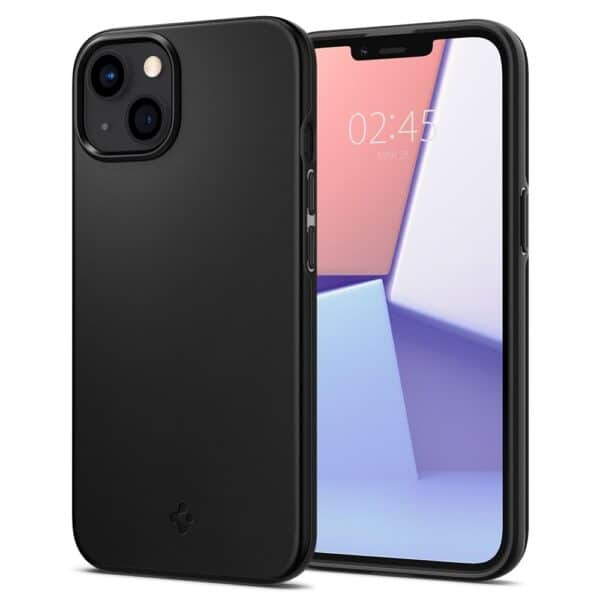 Spigen - Thin Fit - iPhone 13 - Μαύρο