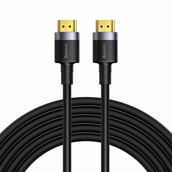 Baseus - Video Cable Cafule (CADKLF-H01) -  HDMI to HDMI, 4K, 60Hz, 18Gbps, 5m - Μαύρο