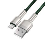 Baseus - Data Cable Cafule Series Metal (CALJK-B06) - USB to Lightning 2.4A, 2m - Πράσινο - Image 4