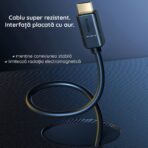 Baseus - Video Cable (CAKGQ-D01) - HDMI to HDMI, High Definition, 5m - Μαύρο - Image 5