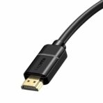 Baseus - Video Cable (CAKGQ-D01) - HDMI to HDMI, High Definition, 5m - Μαύρο - Image 3