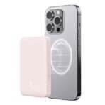 Baseus - Power Bank Mini Air (P10059001413-00) - Type-C, MagSafe Charging, 20W, 10000mAh, with Cable Type-C, 30cm - Ροζ - Image 2