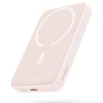 Baseus - Power Bank Mini Air (P10059001413-00) - Type-C, MagSafe Charging, 20W, 10000mAh, with Cable Type-C, 30cm - Ροζ - Image 4