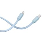 Baseus - Power Bank Qpow Pro+ (P10055003313-00) - Lightning, 2x Type-C, USB, 22.5W, 10000mAh, Cable Type-C, 30cm - Μπλε - Image 6