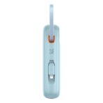 Baseus - Power Bank Qpow Pro+ (P10055003313-00) - Lightning, 2x Type-C, USB, 22.5W, 10000mAh, Cable Type-C, 30cm - Μπλε - Image 5