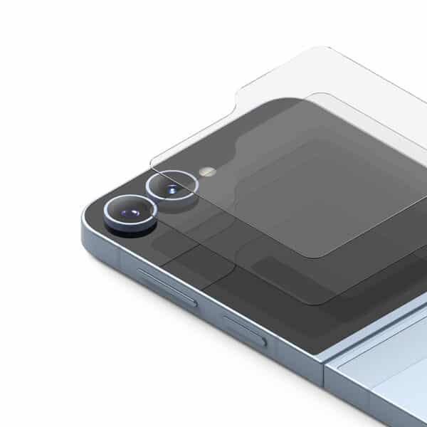 Ringke - Cover Display TempeΚόκκινο Glass (2 pack) - Samsung Galaxy Z Flip6 - Clear