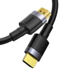 Baseus - Video Cable Cafule (CADKLF-G01) - HDMI to HDMI, 4K, 3m - Μαύρο - Image 2