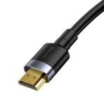 Baseus - Video Cable Cafule (CADKLF-G01) - HDMI to HDMI, 4K, 3m - Μαύρο - Image 3