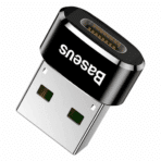 Baseus - OTG Adapter (CAAOTG-01) - Type-C to USB, Plug & Play, 3A - Μαύρο - Image 4