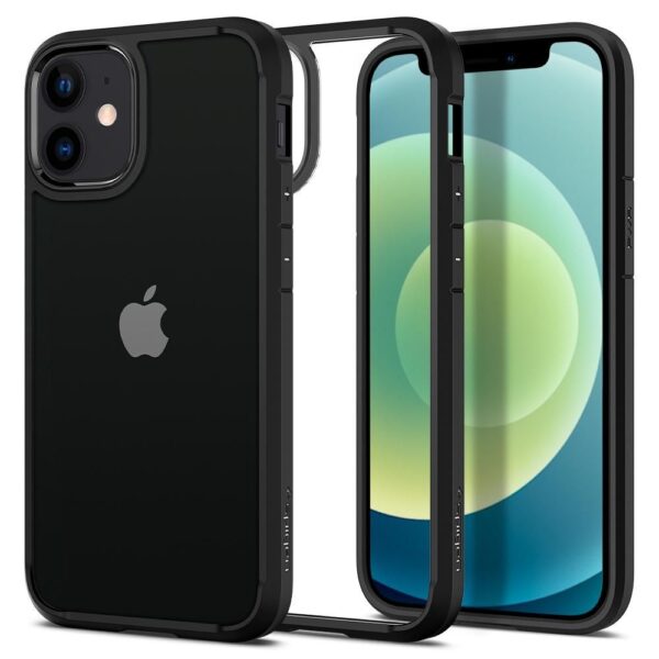Spigen - Ultra Hybrid - iPhone 12 / iPhone 12 Pro - Μαύρο