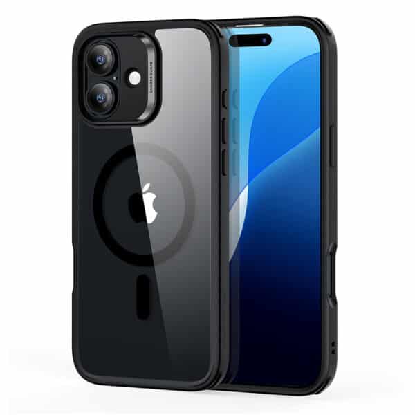 ESR - Classic Hybrid HaloLock - iPhone 16 - Clear Μαύρο