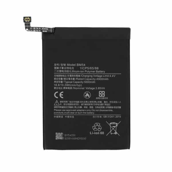 OEM - Smartphone Battery BM54 (20797) - Xiaomi Redmi Note 9T - 4900mAh - Μαύρο