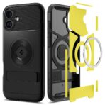 Spigen - Slim Armor MagSafe - iPhone 16 - Μαύρο