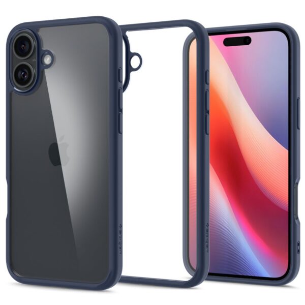 Spigen - Ultra Hybrid - iPhone 16 - Navy Μπλε