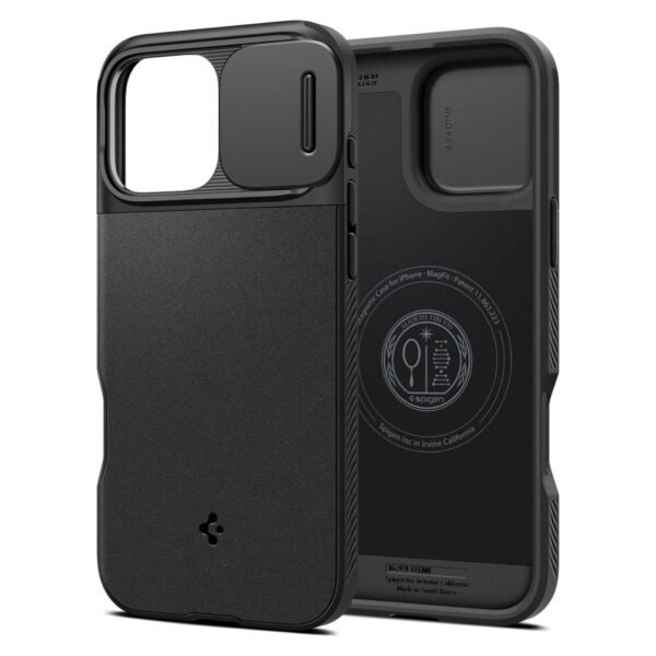 Spigen - Optik Armor MagSafe - iPhone 16 Pro Max - Μαύρο