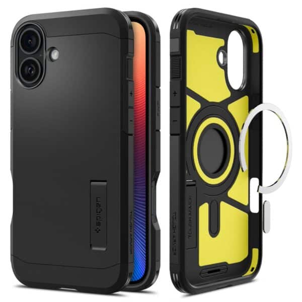 Spigen - Tough Armor MagSafe - iPhone 16 - Μαύρο