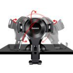 Baseus - Βάση Στήριξης Αυτοκινήτου Osculum (SUYL-XP01) - Gravity Grip για Dashboard, Windshield - Μαύρο - Image 5