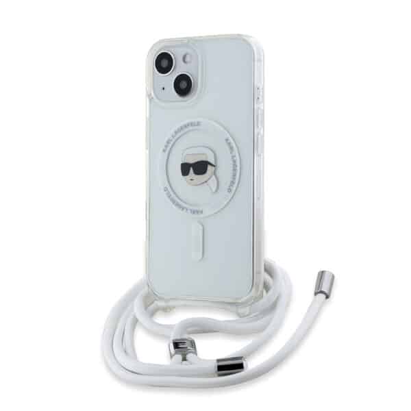 Karl Lagerfeld - IML Crossbody MagSafe (KLHMP15SHCKHNT) - iPhone 15 - Karl Head