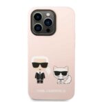 Karl Lagerfeld - Silicone MagSafe (KLHMP14XSSKCI) - iPhone 14 Pro Max - Light Ροζ Karl&Choupette - Image 3