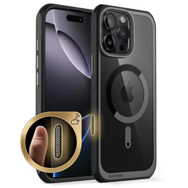 Supcase - Unicorn Beetle Slim Clear MagSafe - iPhone 16 Pro Max - Μαύρο