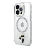 Karl Lagerfeld - Hardcase MagSafe (KLHMP14LHNKCIT) - iPhone 14 Pro - Διάφανο Iconic Karl&Choupette - Image 5