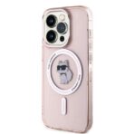 Karl Lagerfeld - IML MagSafe (KLHMP14LHFCCNOP) - iPhone 14 Pro - Ροζ Choupette - Image 5