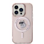 Karl Lagerfeld - IML MagSafe (KLHMP14LHFCCNOP) - iPhone 14 Pro - Ροζ Choupette - Image 3