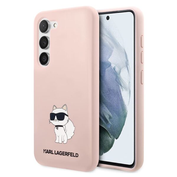 Karl Lagerfeld - Silicone (KLHCS23SSNCHBCP) - Samsung Galaxy S23 - Ροζ Choupette