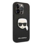Karl Lagerfeld - Saffiano (KLHCP14LSAPKHK) - iPhone 14 Pro - Karl`s Head - Image 7