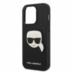 Karl Lagerfeld - Saffiano (KLHCP14LSAPKHK) - iPhone 14 Pro - Karl`s Head - Image 2