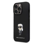 Karl Lagerfeld - Silicone (KLHCP14LSMHKNPK) - iPhone 14 Pro - Ikonik Metal Pin - Image 7