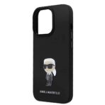 Karl Lagerfeld - Silicone (KLHCP14LSMHKNPK) - iPhone 14 Pro - Ikonik Metal Pin - Image 2