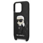 Karl Lagerfeld - Hardcase Monogram (KLHCP14LSTKMK) - iPhone 14 Pro - Ikonik Patch - Image 3