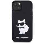 Karl Lagerfeld - 3D Design (KLHCP14M3DRKHNK) - iPhone 14 Plus - Rubber Choupette - Image 3