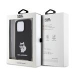 Karl Lagerfeld - Silicone Crossbody (KLHCP15XSCBSCNK) - iPhone 15 Pro Max - Choupette - Image 7