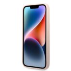 Karl Lagerfeld - Silicone (KLHCP14MSLCTPI) - iPhone 14 Plus - Ροζ Choupette Body - Image 6