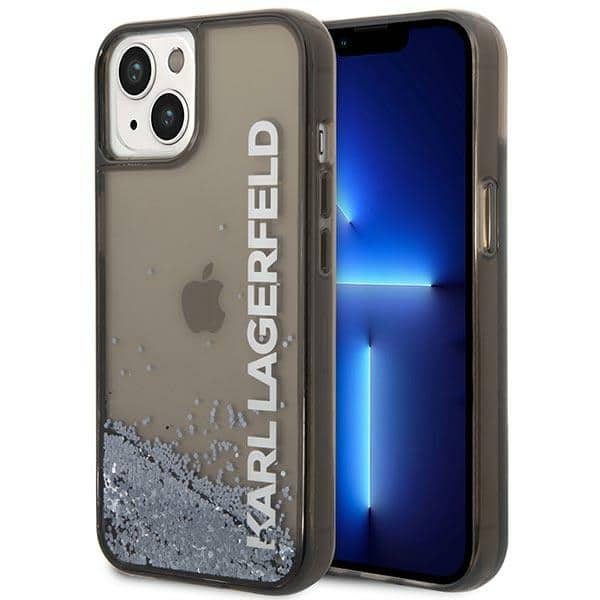 Karl Lagerfeld - Hardcase Liquid Glitter (KLHCP14MLCKVK) - iPhone 14 Plus - Elong