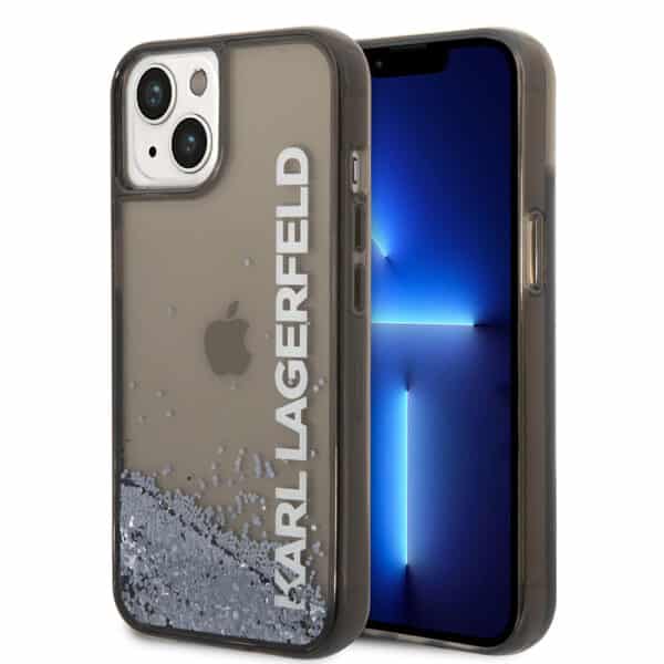 Karl Lagerfeld - Hardcase Liquid Glitter (KLHCP14SLCKVK) - iPhone 14 - Elong