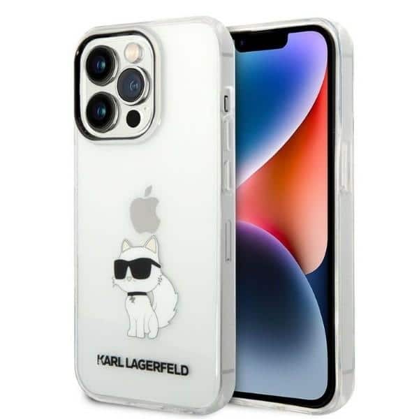 Karl Lagerfeld - Hardcase Διάφανο (KLHCP14XHNCHTCT) - iPhone 14 Pro Max - Ikonik Choupette