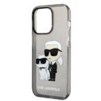 Karl Lagerfeld - Hardcase Glitter (KLHCP14XHNKCTGK) - iPhone 14 Pro Max - Karl&Choupette - Image 2
