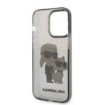 Karl Lagerfeld - Hardcase Glitter (KLHCP14XHNKCTGK) - iPhone 14 Pro Max - Karl&Choupette - Image 4