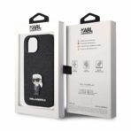 Karl Lagerfeld - Hardcase Glitter Fixed (KLHCP15SGKNPSK) - iPhone 15 - Ikonik Logo - Image 7