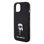 Karl Lagerfeld - Hardcase Glitter Fixed (KLHCP15SGKNPSK) - iPhone 15 - Ikonik Logo - Image 5