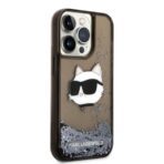 Karl Lagerfeld - Hardcase Glitter (KLHCP14XLNCHCK) - iPhone 14 Pro Max - Choupette Head - Image 5