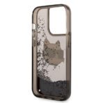 Karl Lagerfeld - Hardcase Glitter (KLHCP14XLNCHCK) - iPhone 14 Pro Max - Choupette Head - Image 4